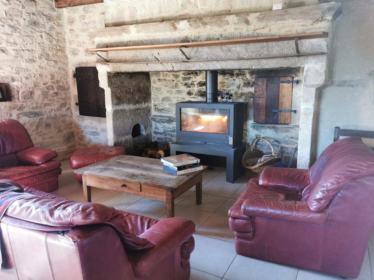 Grande Maison De Caractere En Pierres -Superbe Vue Saint-Cirgues  Bagian luar foto